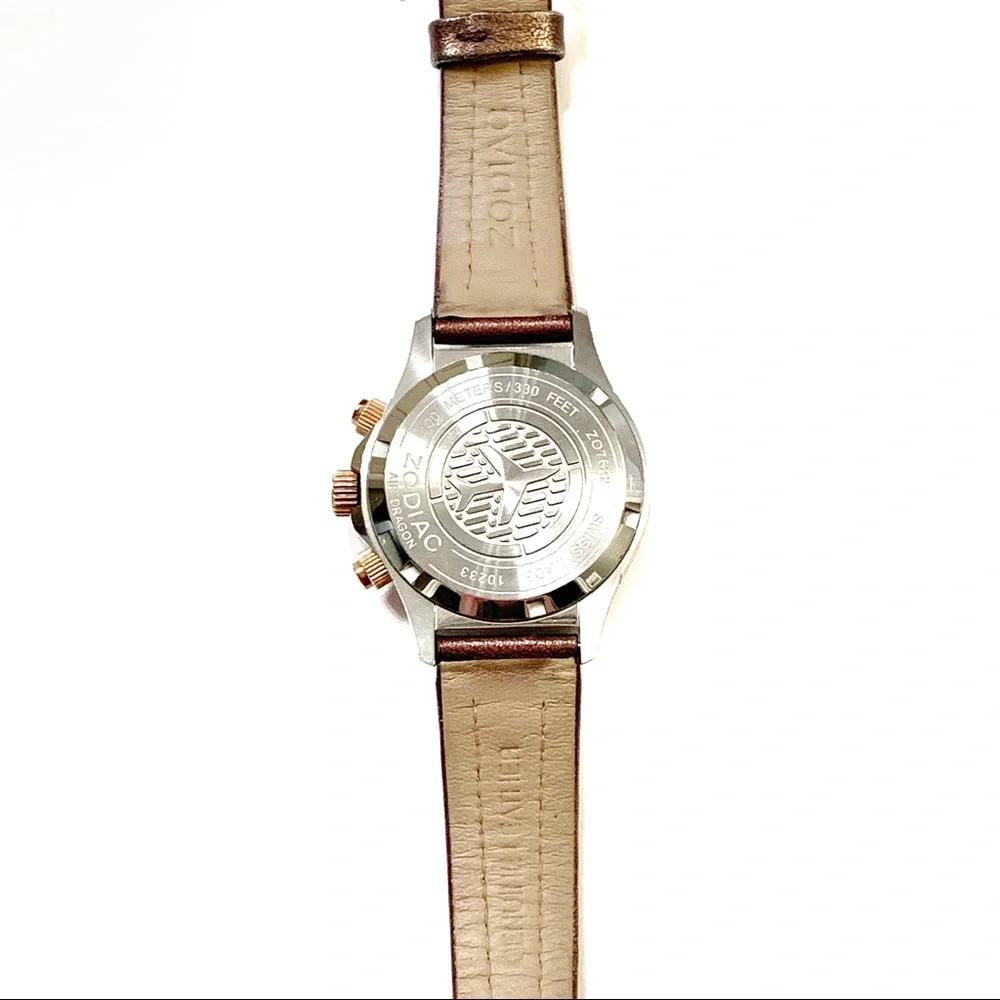 Zodiac Air Dragon MOP Chronograph Watch ZO7622